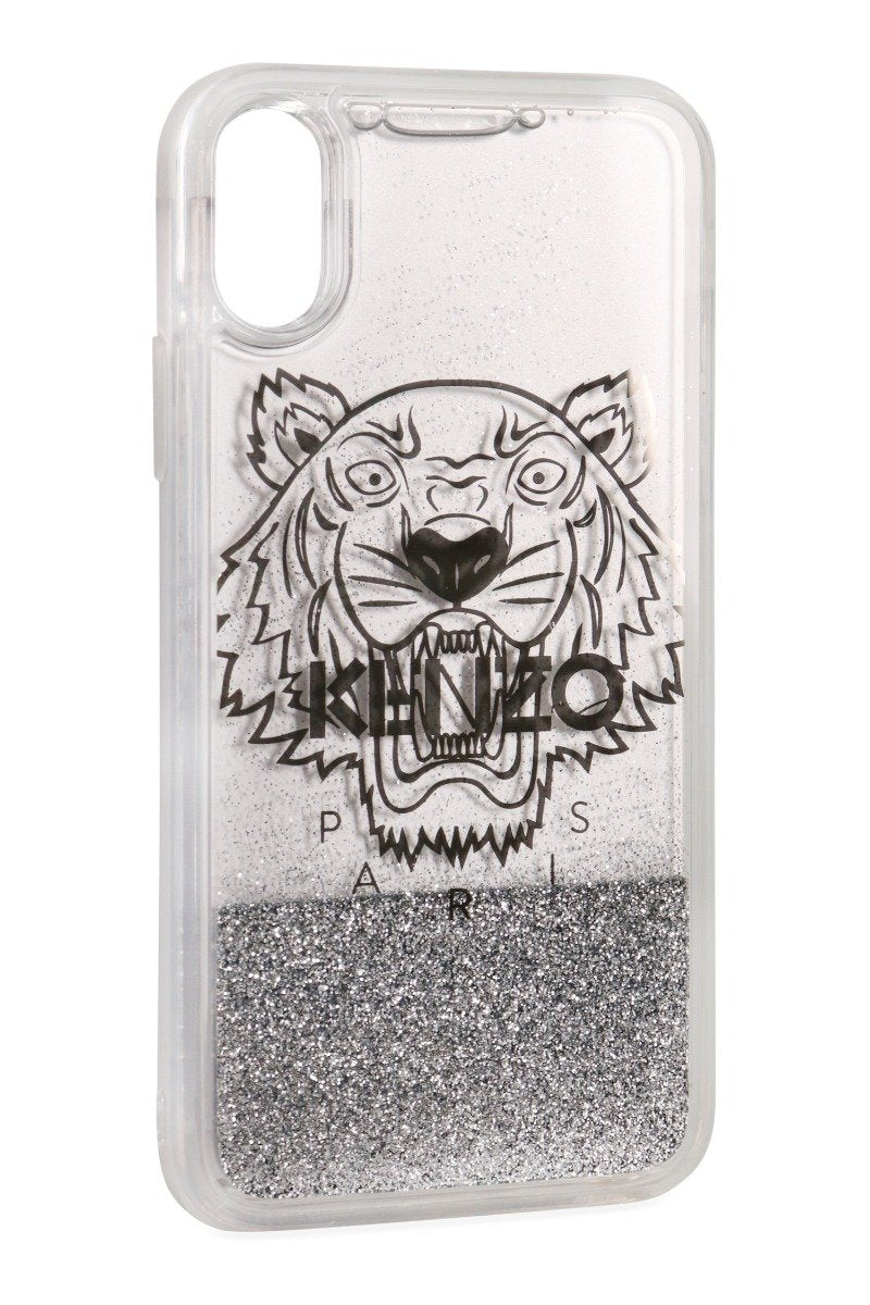 Tiger Iphone X/Xs Phone Case Kenzo Paris Accessories Fashion Lightweight Plastic Glitter Filling