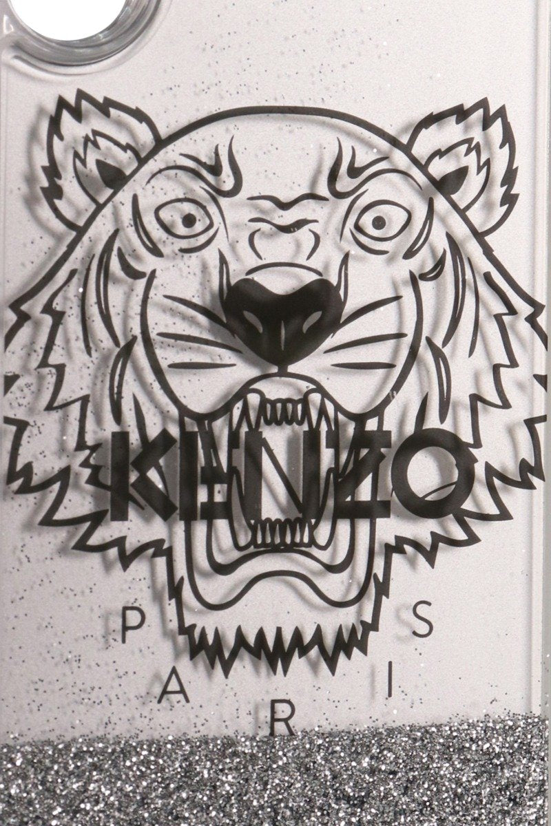 Tiger Iphone X/Xs Phone Case Kenzo Paris Accessories Fashion Lightweight Plastic Glitter Filling