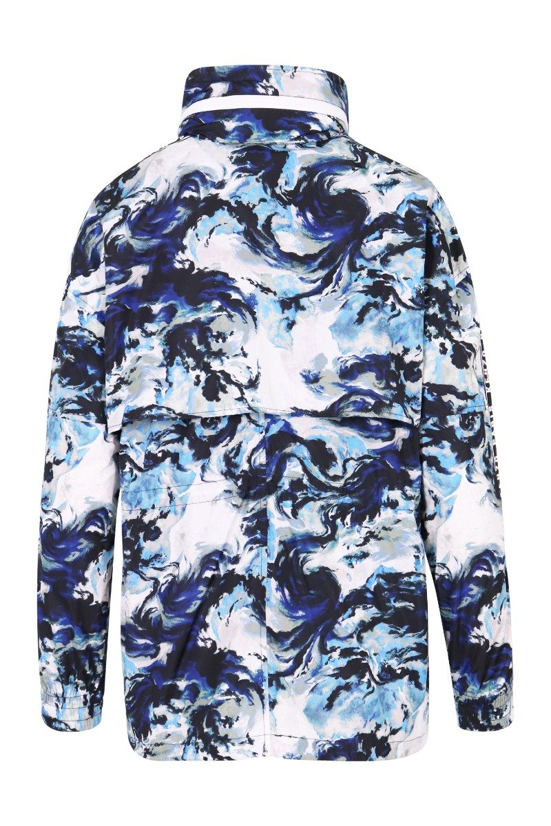 Kenzo World Jacket Men Fashion Kenzo Paris Polyester Long-Sleeve Hipster Trendy Casual Outwear