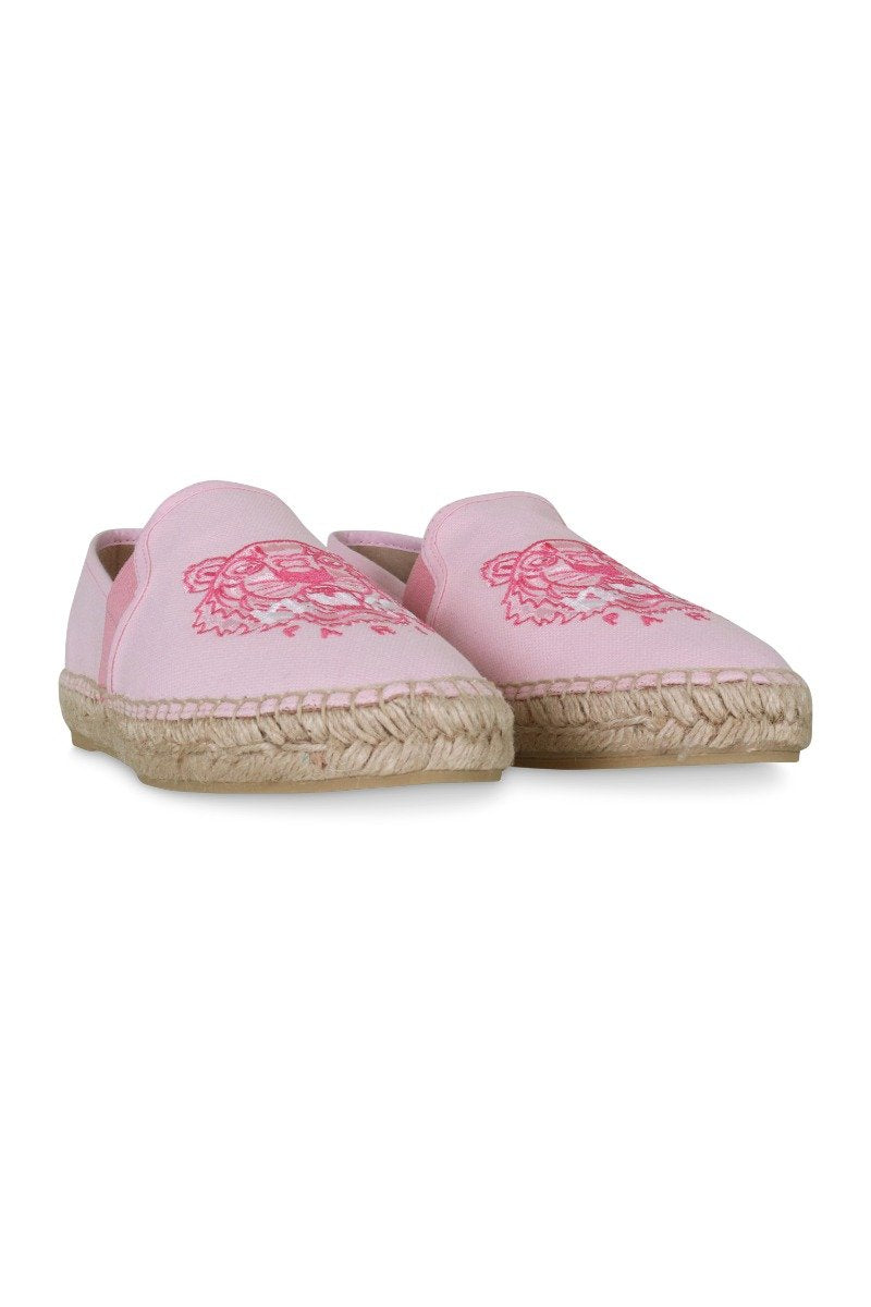 Tiger Espadrille Women Fashion Kenzo Paris Canvas Footwear Casual Stylish