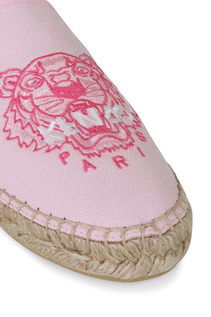 Tiger Espadrille Women Fashion Kenzo Paris Canvas Footwear Casual Stylish
