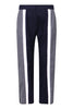 Colourblock Flannel Pant Fashion Bottoms Long Pants Basic