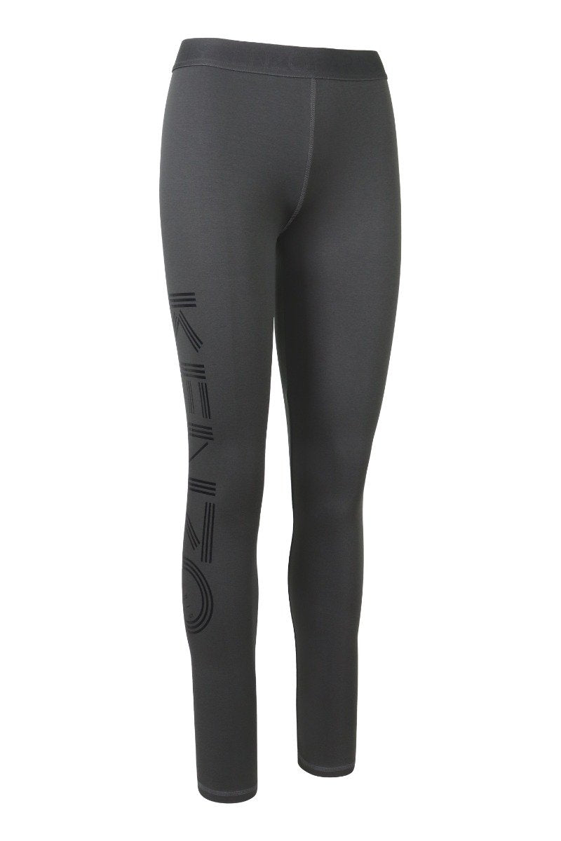 Kenzo Logo Legging Women Fashion Cotton Long Pants Casual Sporty Tight Elastic