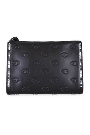 Multi Eye Clutch Women Fashion Kenzo Paris Calf-Leather Handhold Accessories Bag