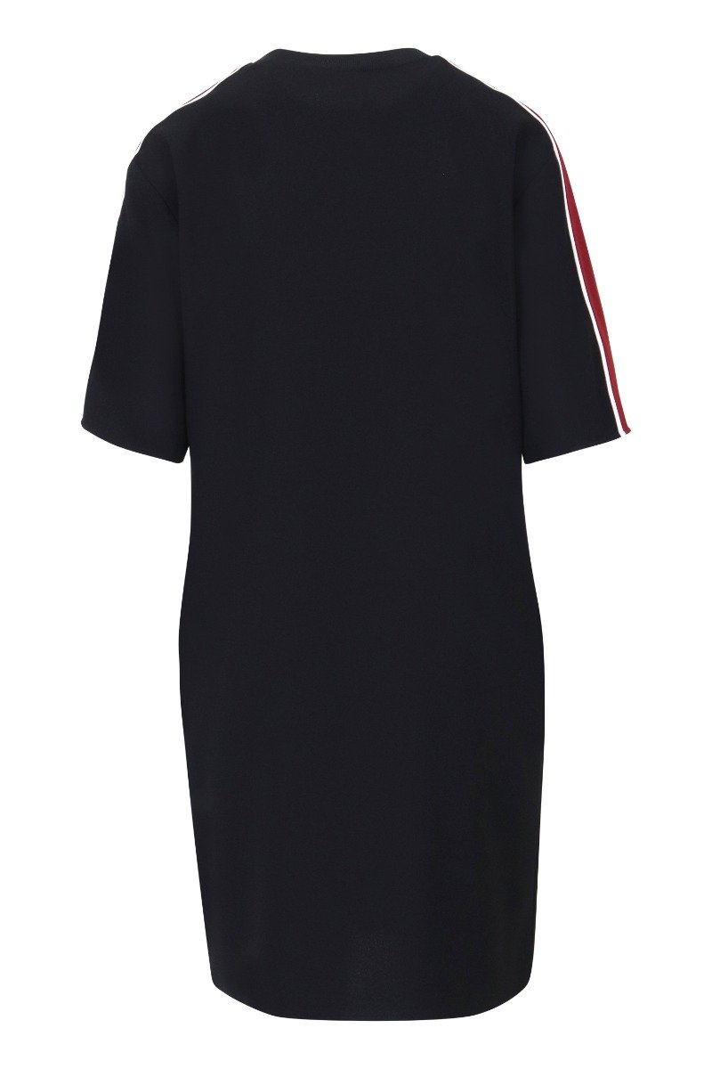 Tiger Crepe T-Shirt Dress Women Fashion Kenzo Paris Triacetate Blend Short Sleeve Casual Onepiece