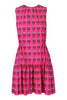 Passion Flower Rice Bag Dress Women Fashion Kenzo Paris Cotton Sleeveless Pattern Stylish Designer Pleated
