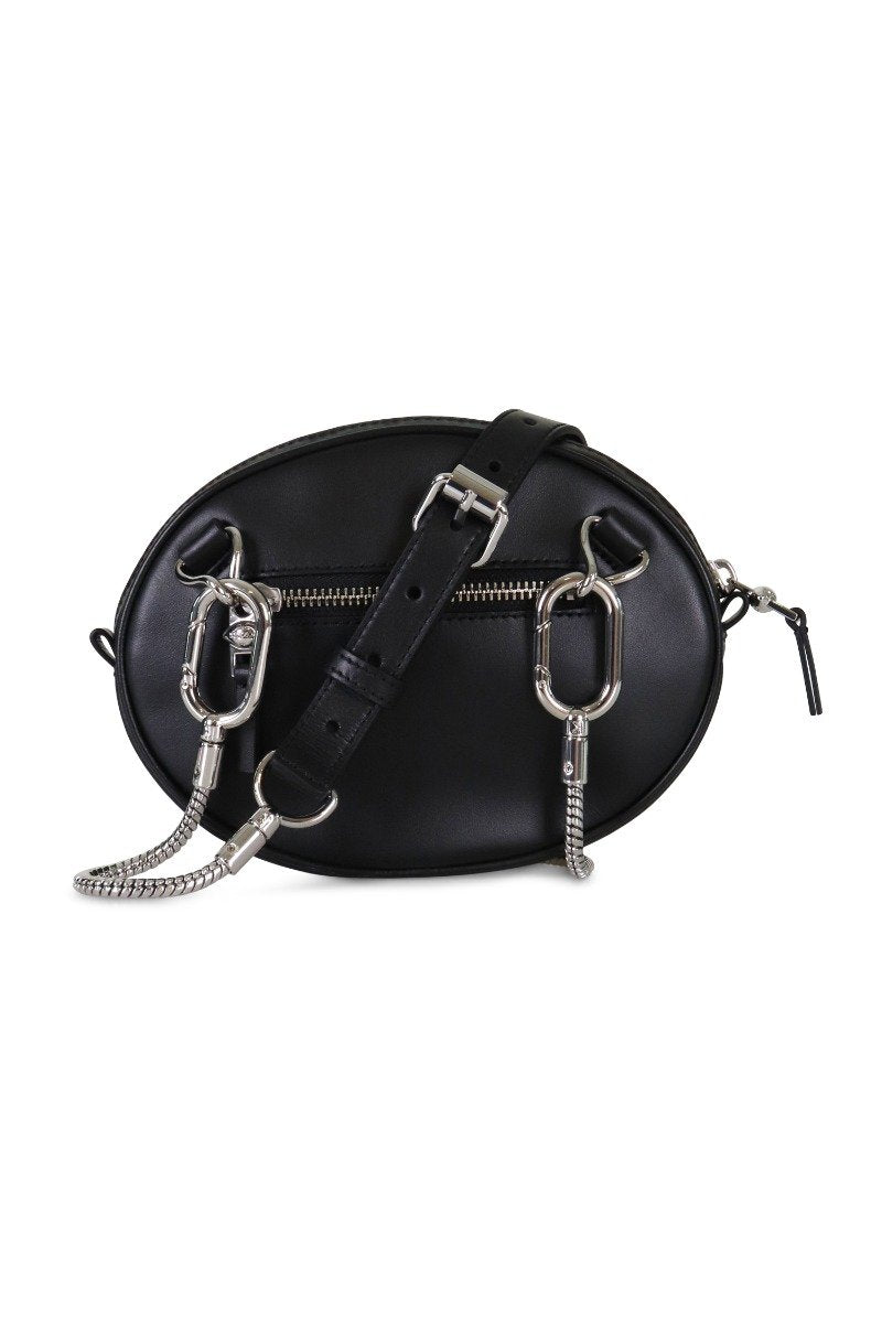 Eye Bumbag Kenzo Paris Black Embroidery Fashion Calf Leather