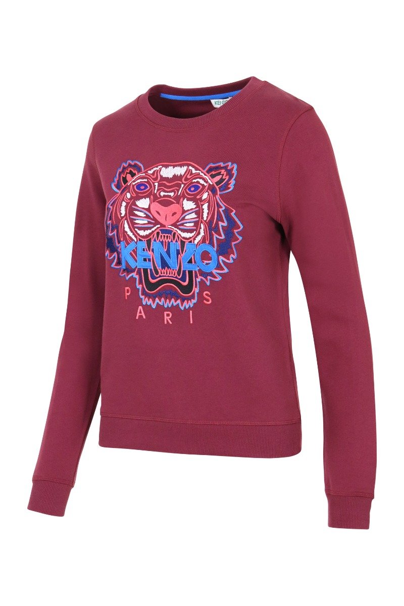 Tiger Sweatshirt Women Fashion Kenzo Paris Cotton Long Sleeve Casual