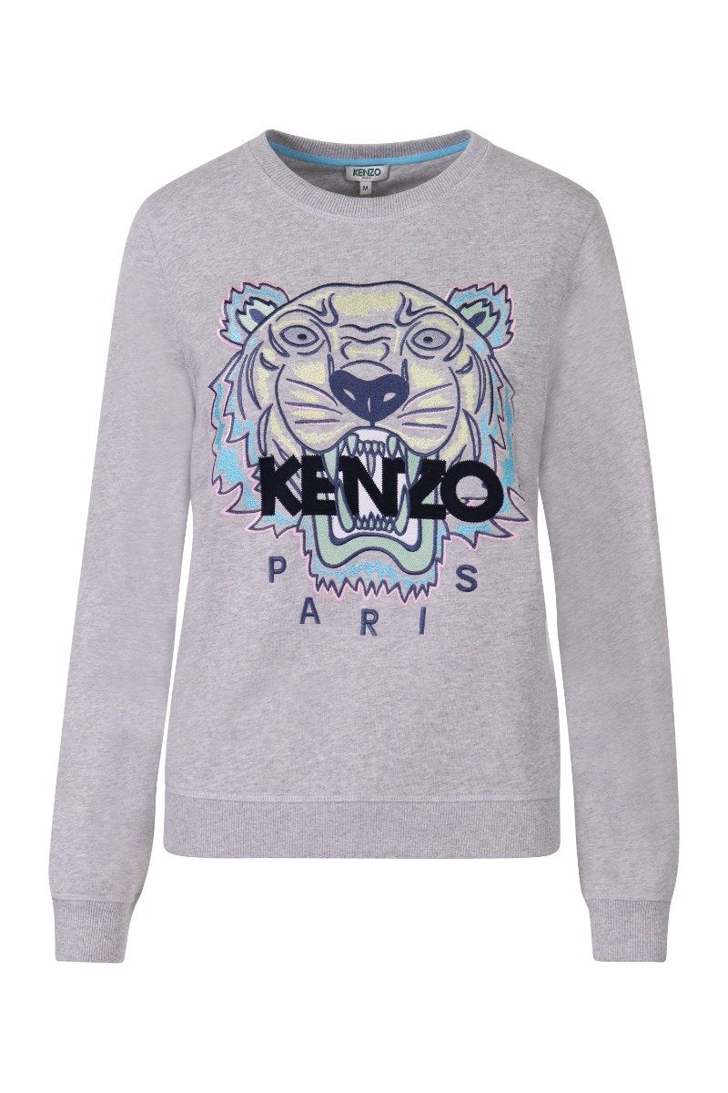Tiger Sweatshirt Women Fashion Kenzo Paris Cotton Long Sleeve Casual