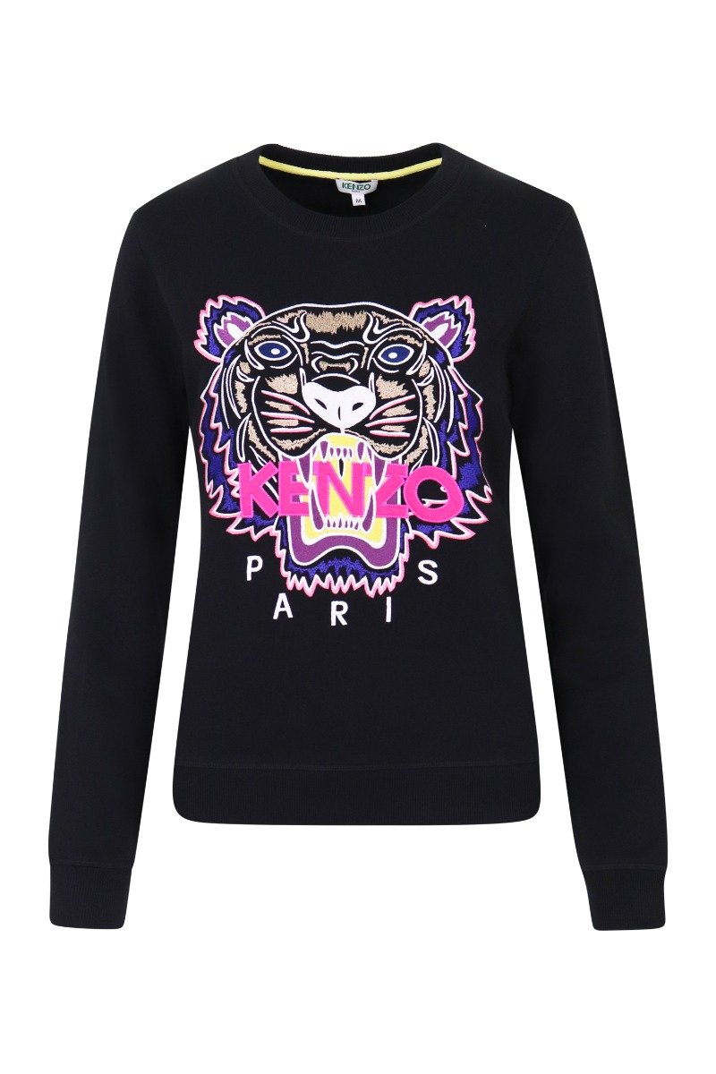 Tiger Sweatshirt Women Fashion Kenzo Paris Cotton Long Sleeve Casual