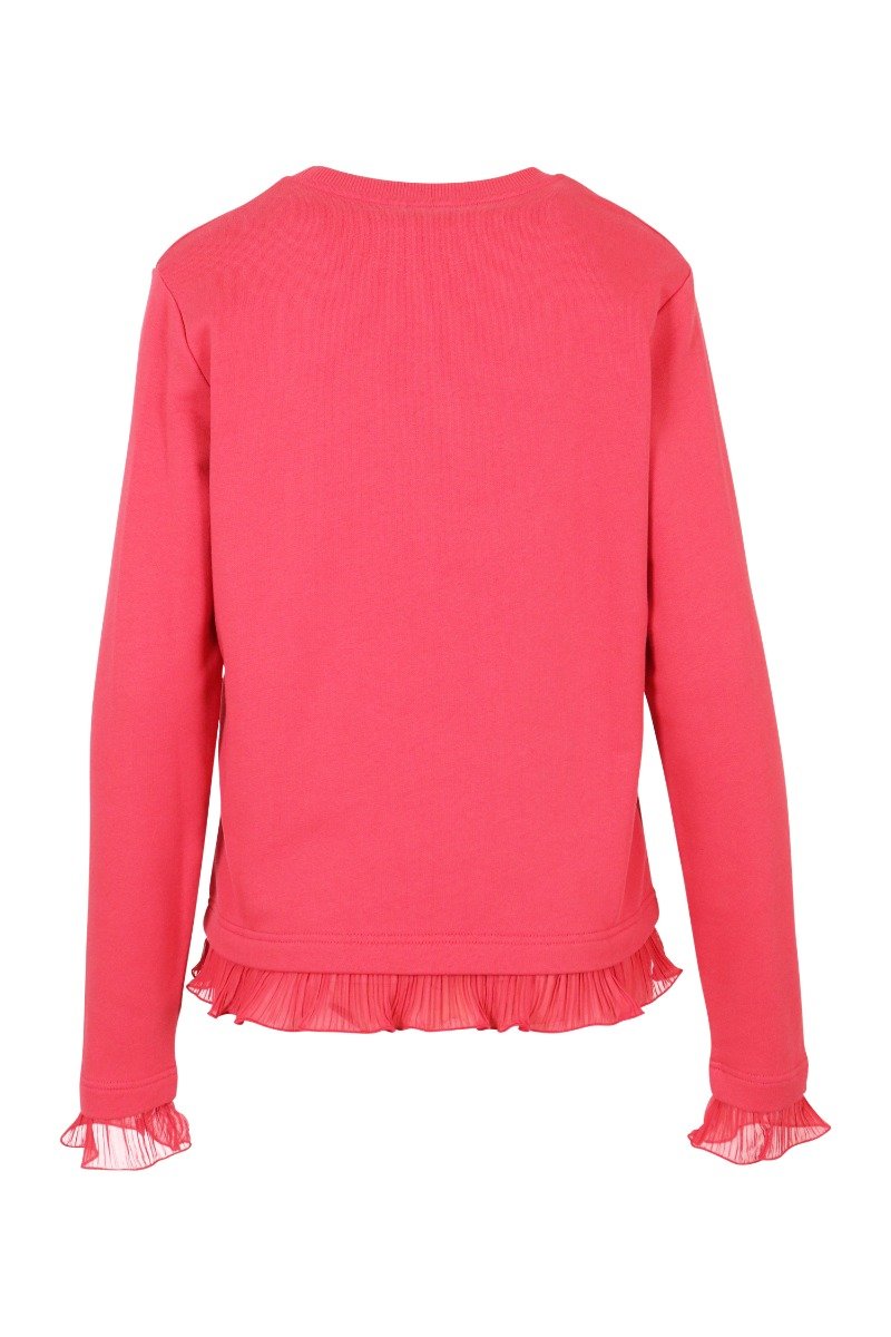 Kenzo Paris Sweatshirt Women Fashion Long-Sleeve Cotton Casual Bright Frills
