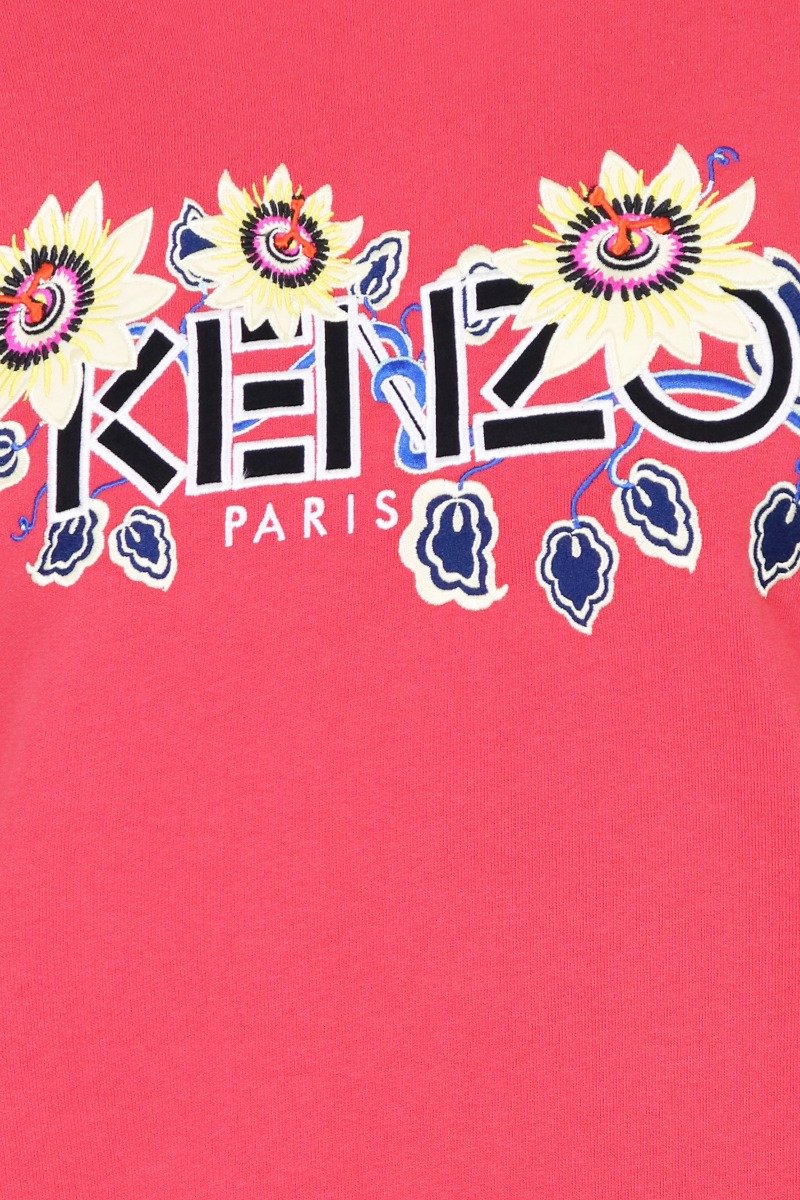 Kenzo Paris Sweatshirt Women Fashion Long-Sleeve Cotton Casual Bright Frills
