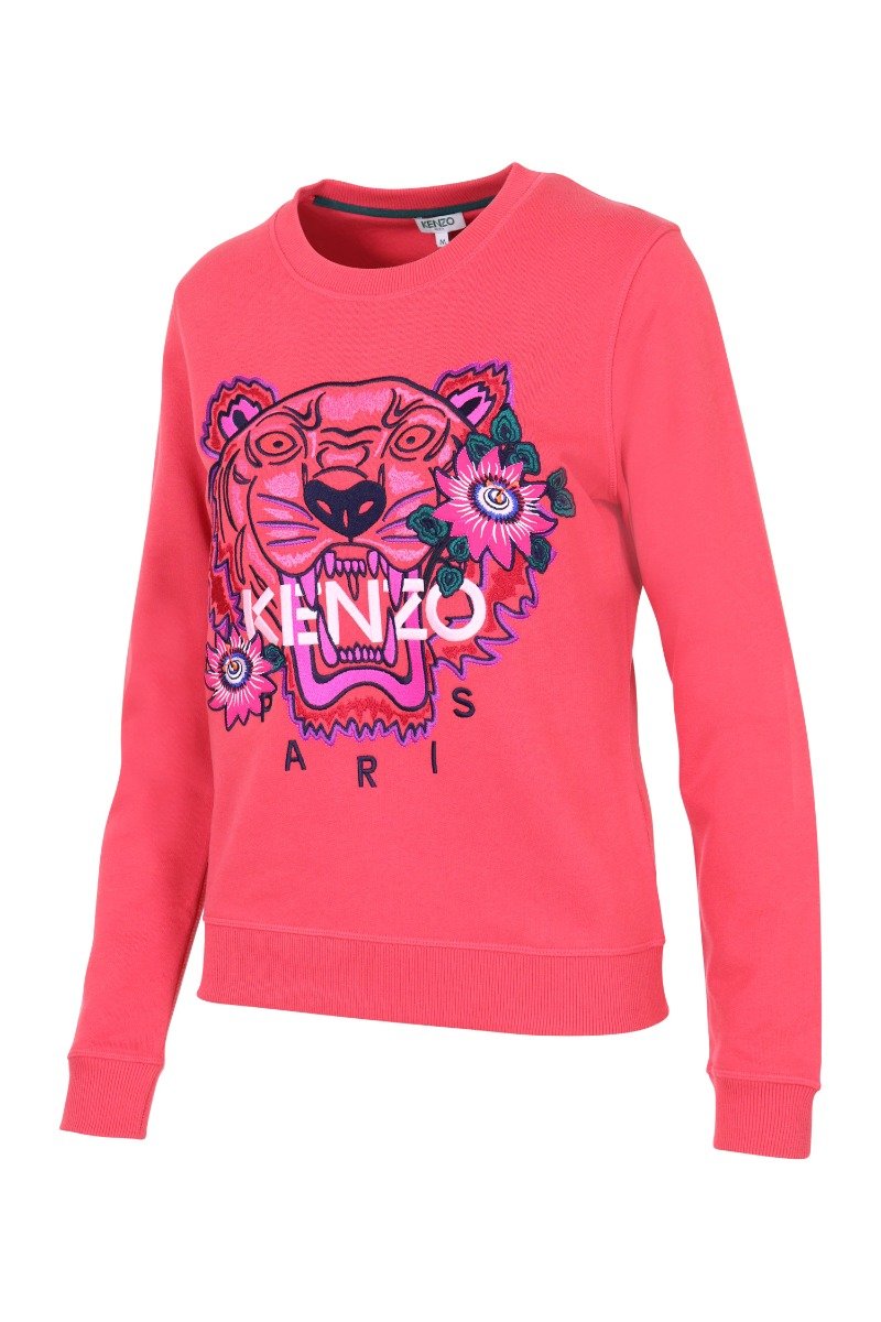Tiger Sweatshirt Women Fashion Kenzo Paris Cotton Long Sleeve Casual
