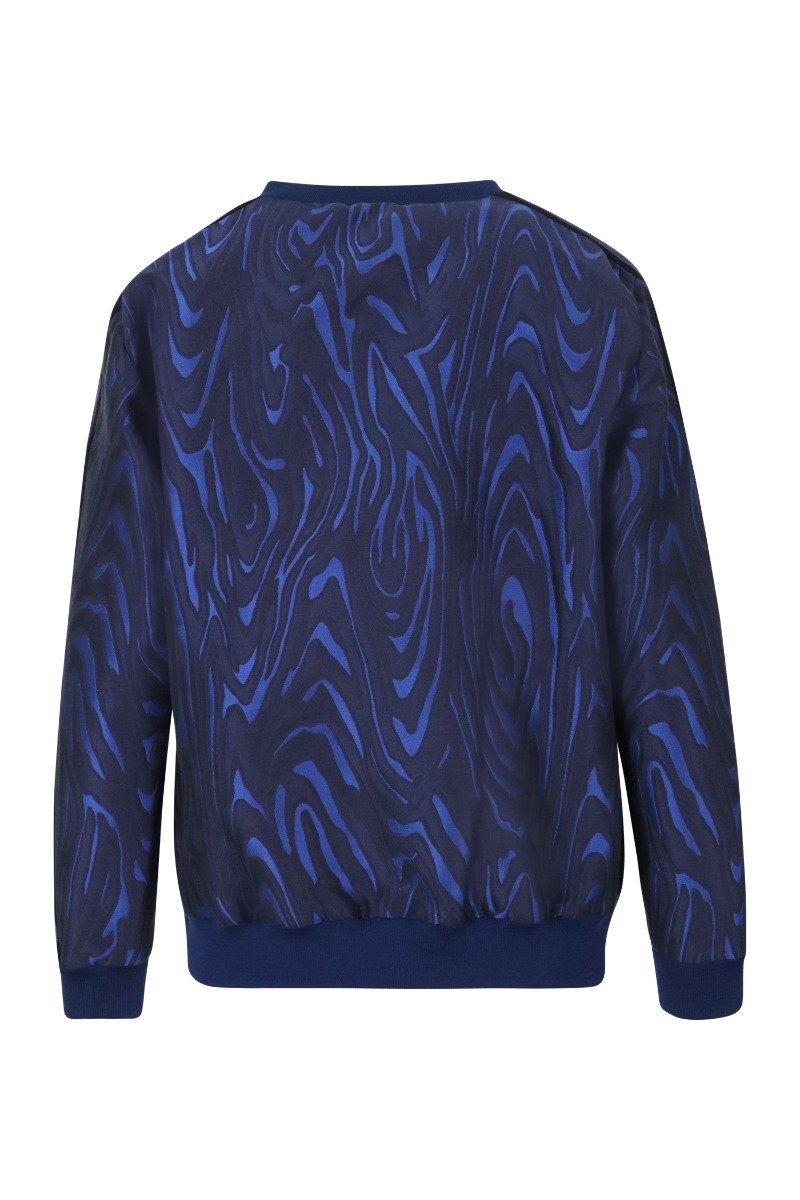 Moire Tiger Top