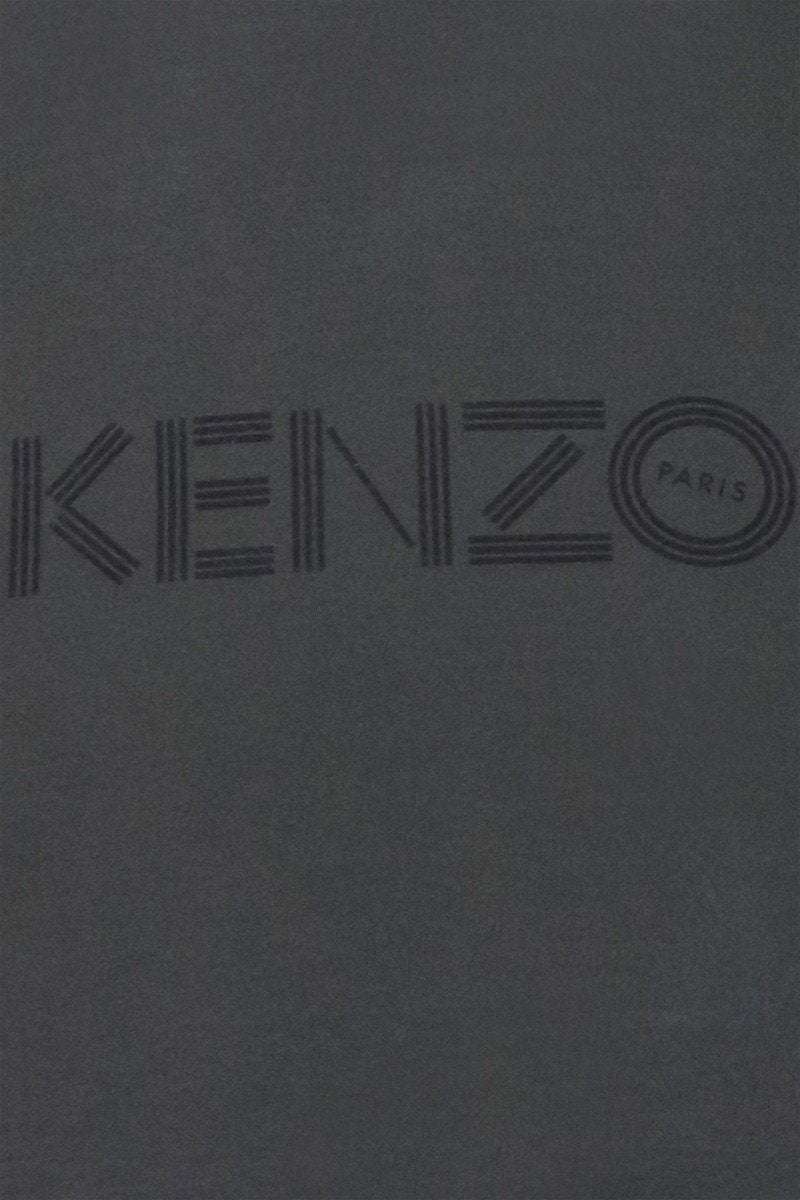 Kenzo Logo Brassiere Round Neckline Casual Fashio Crop Top