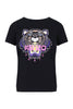 Tiger T-Shirt Kenzo Paris Cotton Short Sleeve Straight Cut Daily Casual Fashion 