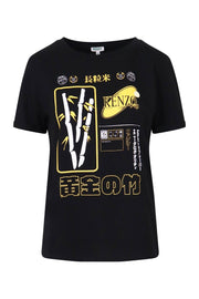 Rice Bag T-Shirt Women Fashion Kenzo Paris Cotton Short Sleeve Casual