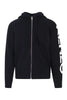 Kenzo Logo Zipped Cardigan Men Fashion Long-Sleeve Cotton-Blend Casual Trendy Outwear