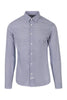 Tiger Monograme Shirt Men Fashion Kenzo Paris Long Sleeve Cotton Slim Fit Formal