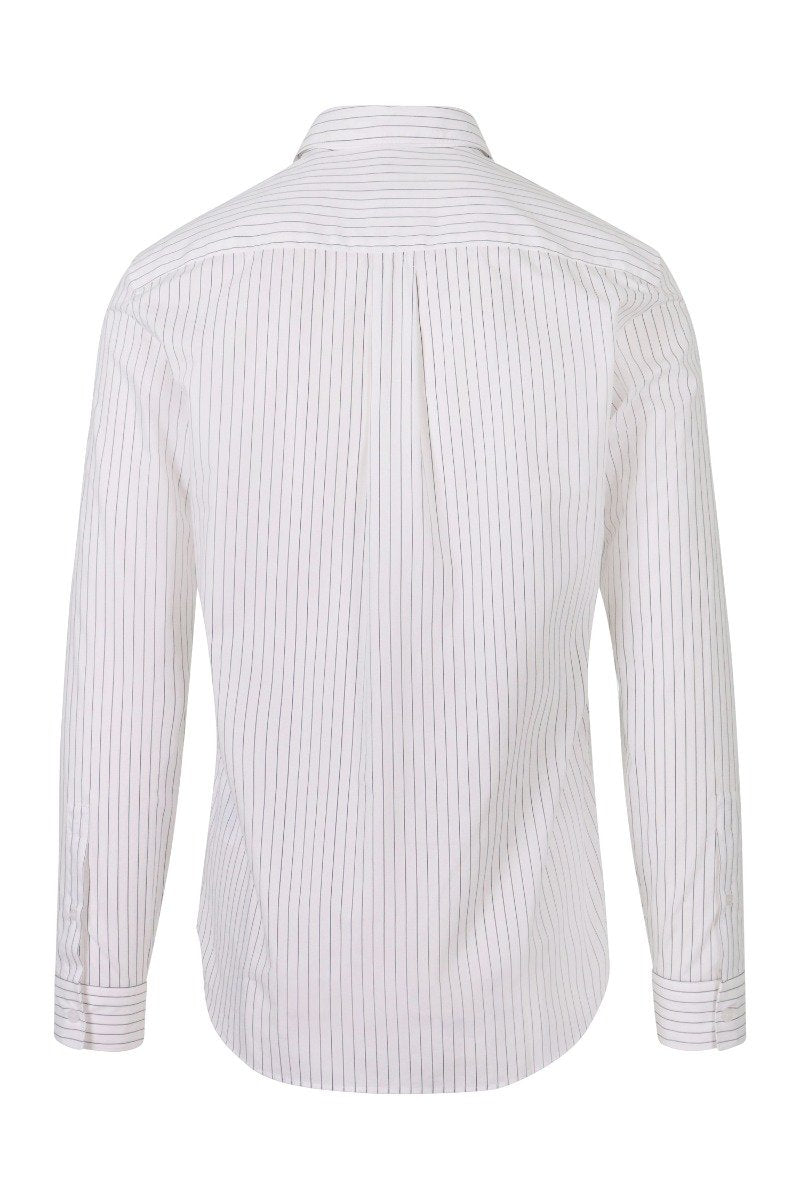 Rice Bags Printed Shirt Men Fashion Kenzo Paris Cotton Long Sleeve Casual Top