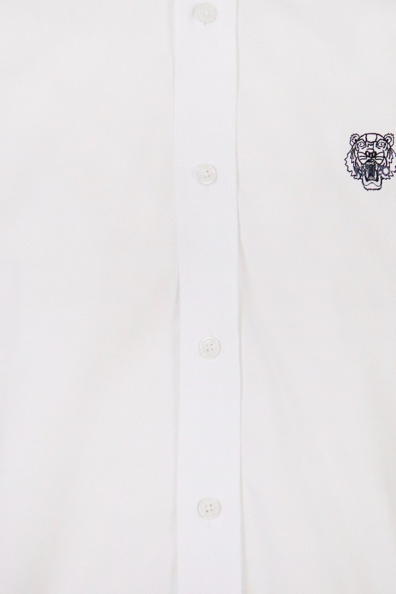 Tiger Shirt Men Fashion Kenzo Paris Cotton Long Sleeve Casual