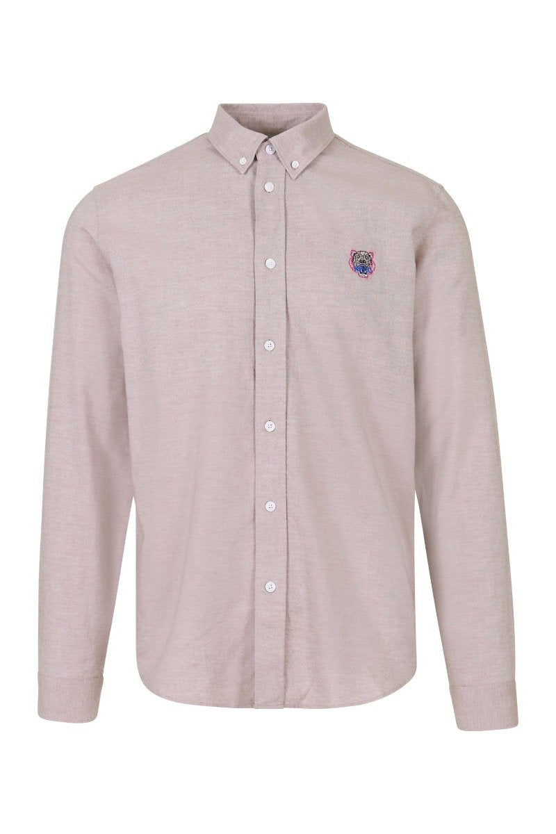 Tiger Shirt Men Fashion Kenzo Paris Cotton Long Sleeve Casual