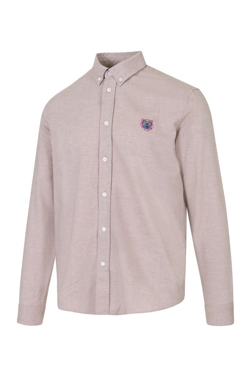 Tiger Shirt Men Fashion Kenzo Paris Cotton Long Sleeve Casual