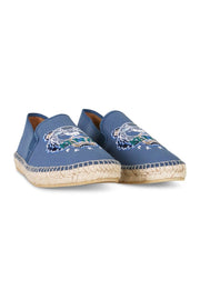 Tiger Espadrille Men Fashion Kenzo Paris Canvas Cotton Footwear Casual