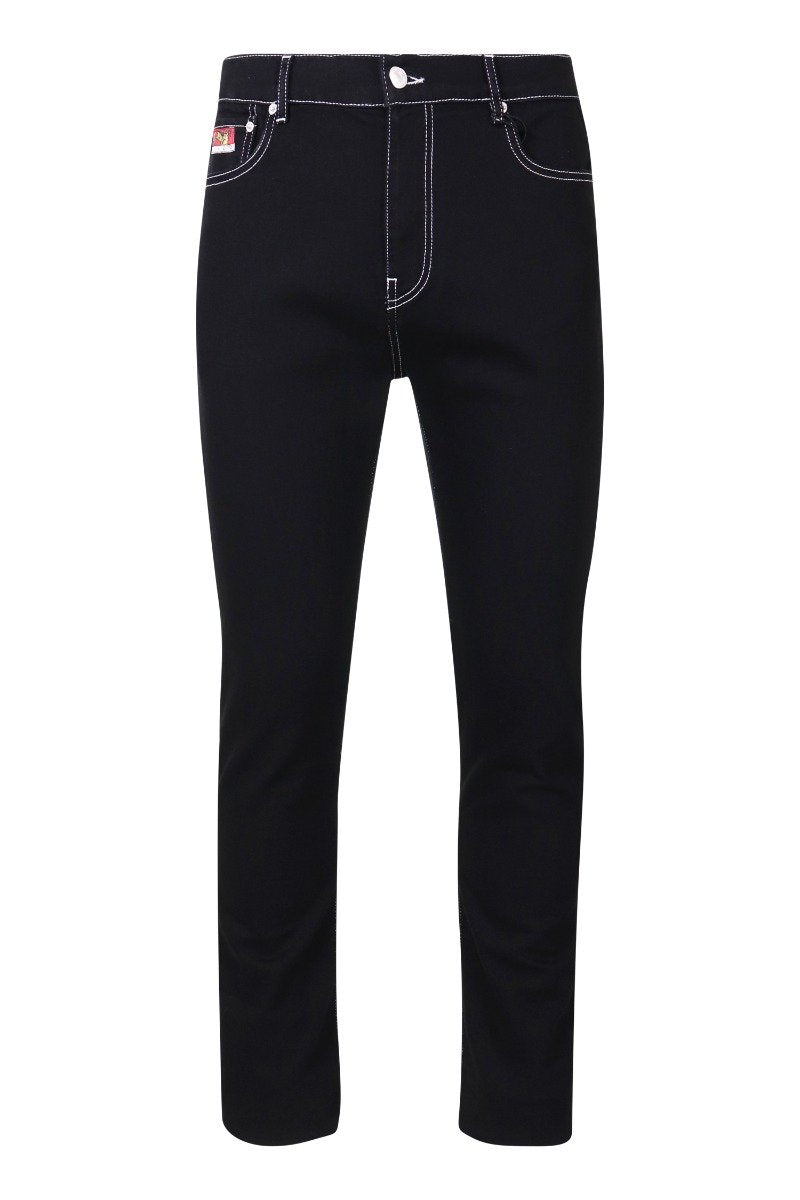 Kenzo Mountain Skinny Jeans Men Fashion Cotton Long-Pants Casual Classic