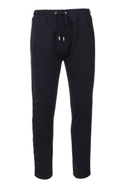 Dual Fabric Jog Pant Bottoms Casual Basic Pants
