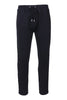 Dual Fabric Jog Pant Bottoms Casual Basic Pants