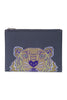 A4 Tiger Clutch Embroidery Fashion Designer Unisex Men Women Paris Kenzo 