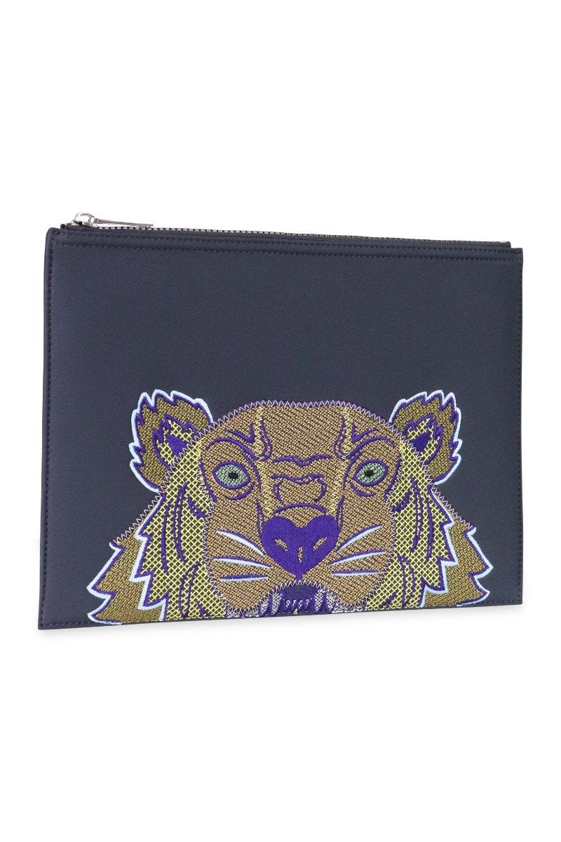 A4 Tiger Clutch Embroidery Fashion Designer Unisex Men Women Paris Kenzo 