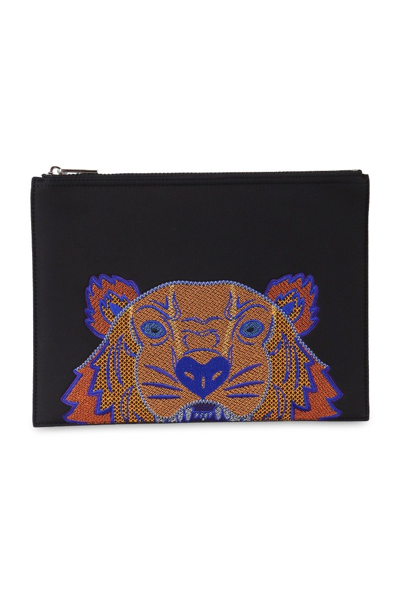 A4 Tiger Clutch Embroidery Fashion Designer Unisex Men Women Paris Kenzo 