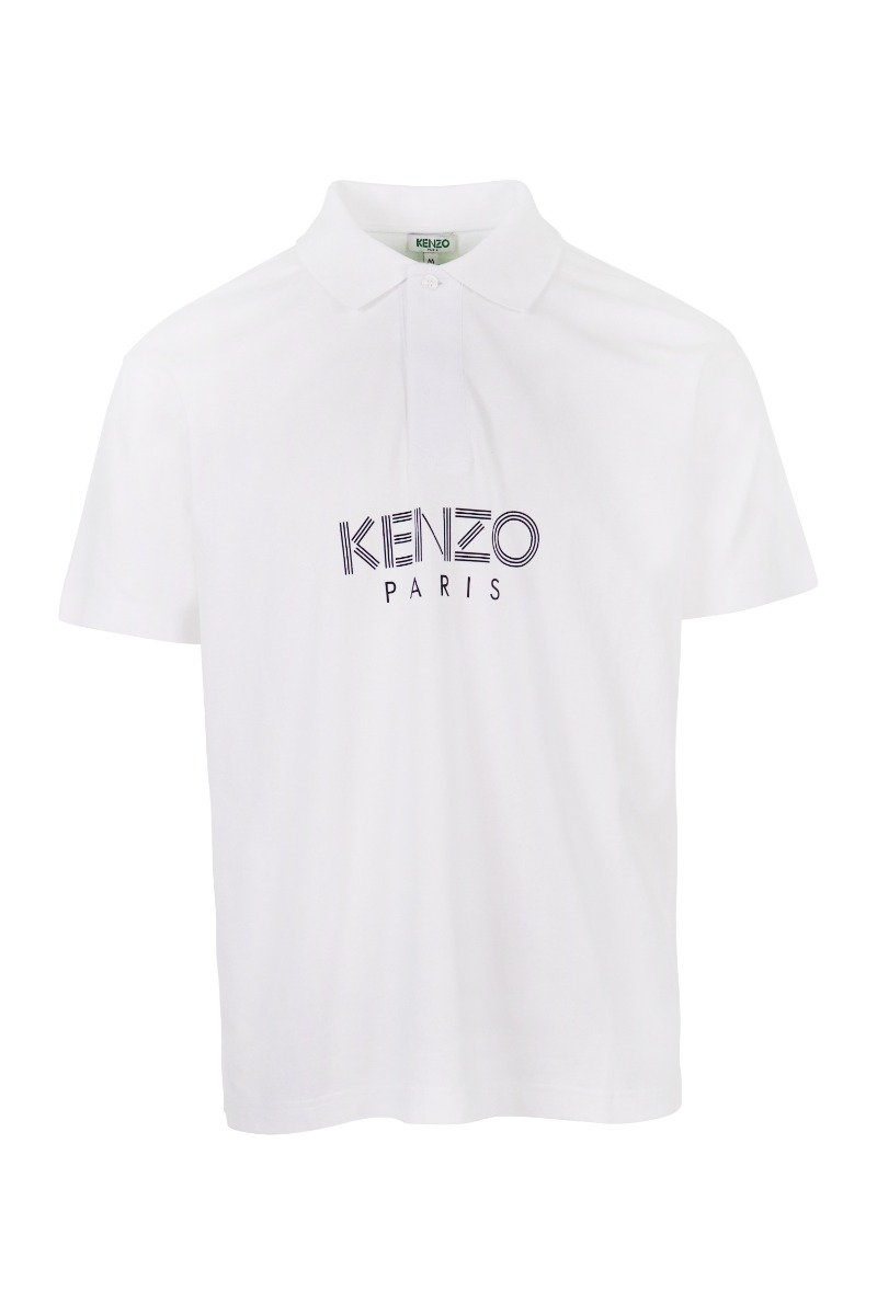 Kenzo Paris Polo Men Fashion Short-Sleeve Cotton Casual Straight Cut