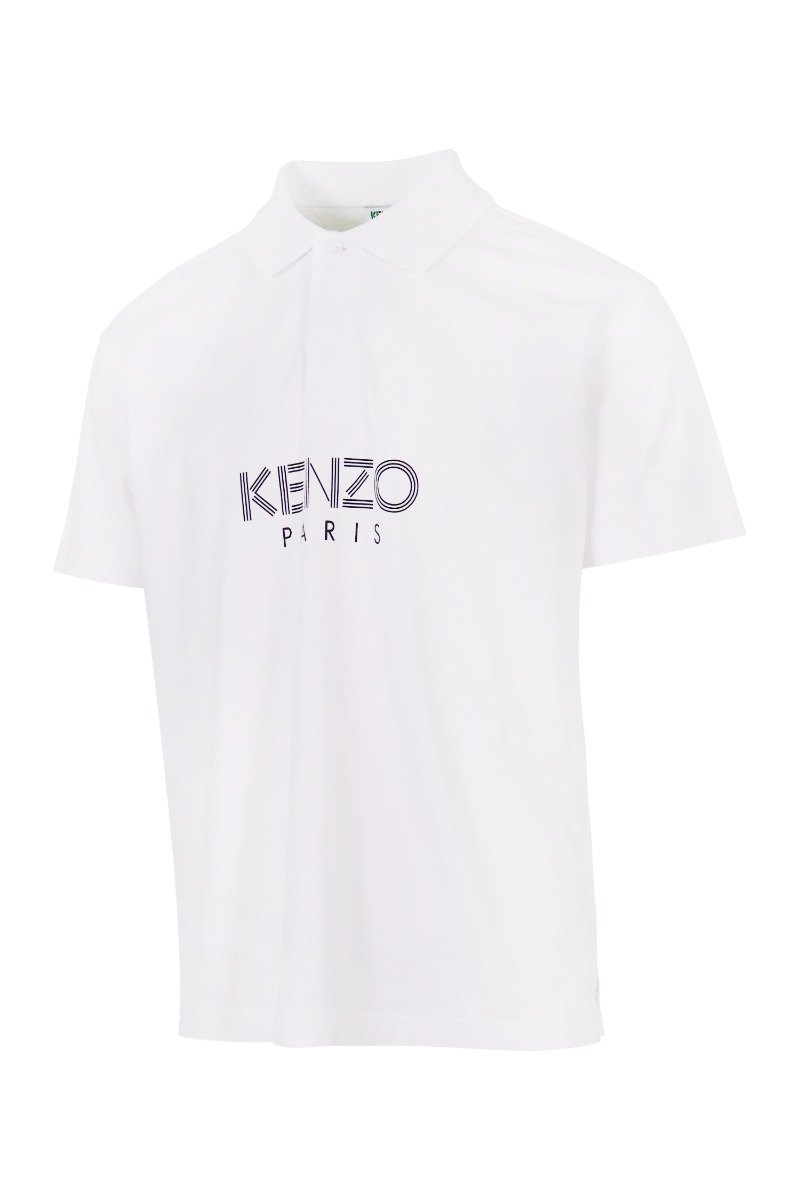 Kenzo Paris Polo Men Fashion Short-Sleeve Cotton Casual Straight Cut