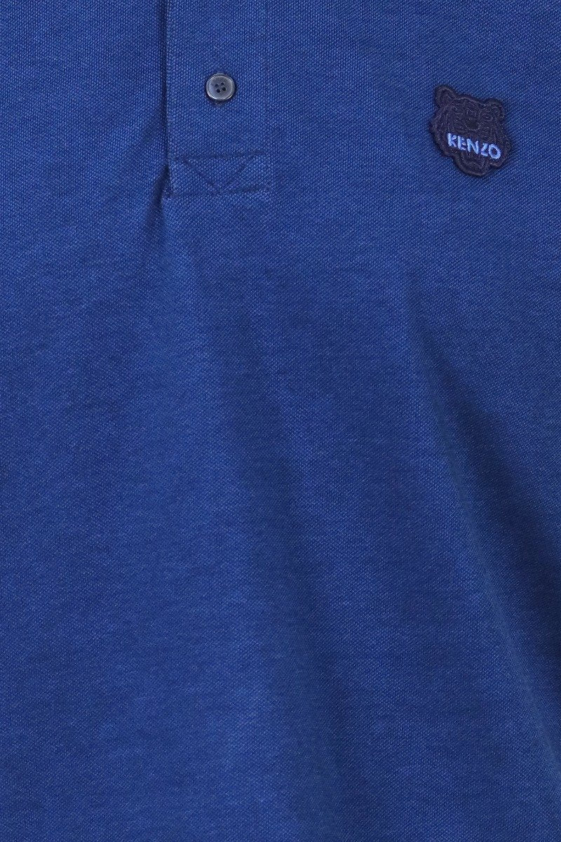 Tiger Polo Shirt Men Fashion Kenzo Paris Cotton Short Sleeve Casual