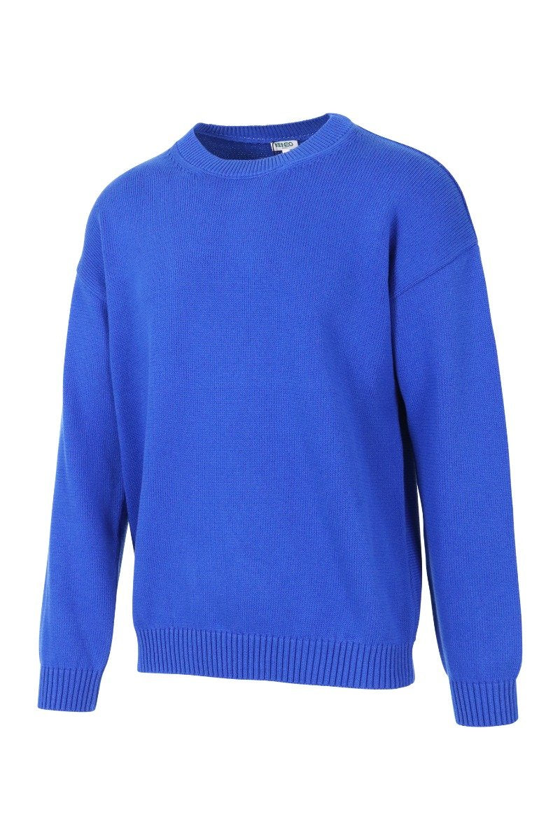 Kenzo Logo Sweater Men Fashion Long-Sleeve Cotton-Blend Casual Chic Trendy