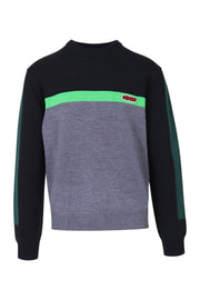 Colourblock Sweater Paris Kenzo Designer Basic Casual Fashion Menswear