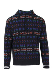 Kenzo Paris Sweater Men Fashion Wool-Blend Long-Sleeve Casual Stylish