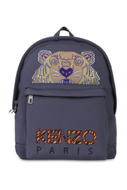 Tiger Large Backpack Kenzo Paris Neoprene Fashion Bag Travel Outing