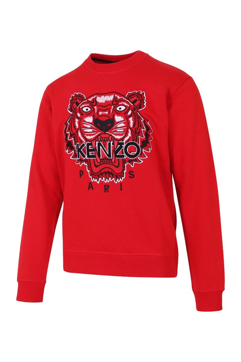 Tiger Sweatshirt Men Fashion Kenzo Paris Cotton Long Sleeve Casual