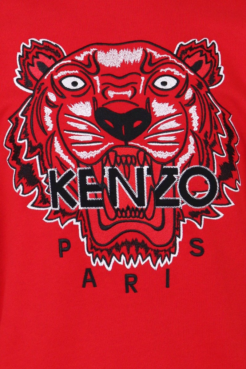 Tiger Sweatshirt Men Fashion Kenzo Paris Cotton Long Sleeve Casual