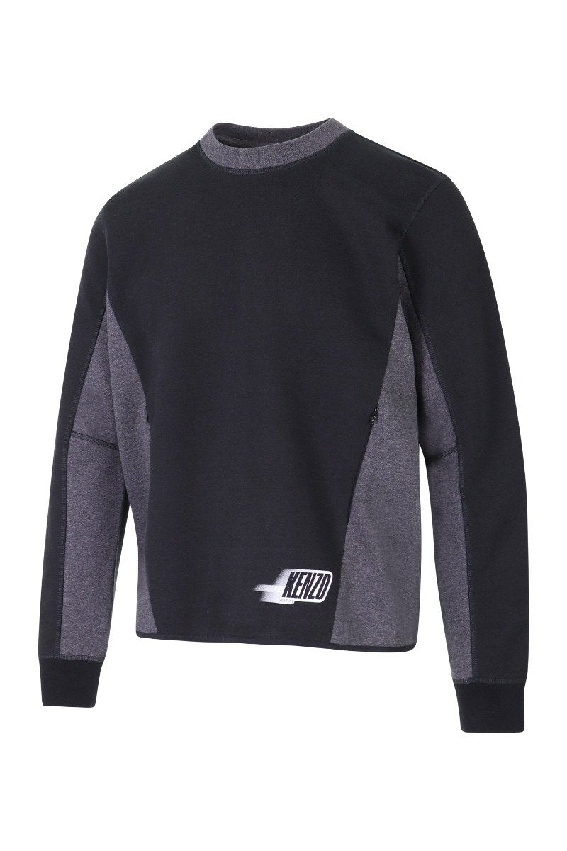 Kenzo Logo Sweatshirt Men Fashion Long-Sleeve Cotton-Blend Casual Chic Trendy