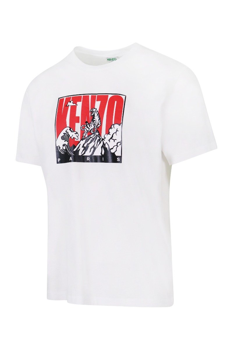 Tiger Mountain T-Shirt Men Fashion Kenzo Paris Casual Cotton Short Sleeve