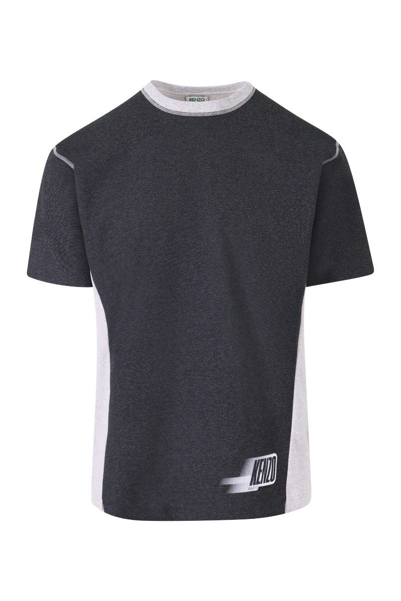 Kenzo Logo T-Shirt Men Fashion Short-Sleeve Cotton Casual Sporty Design Tee