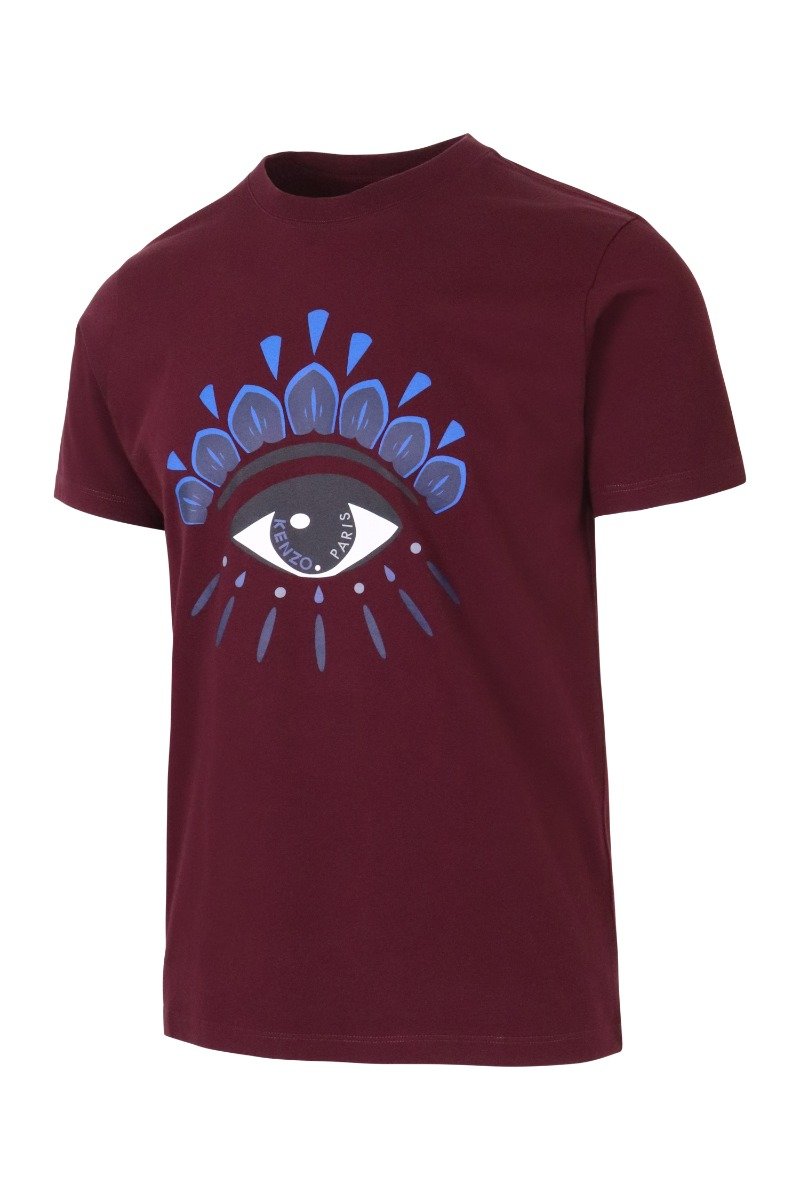 Eye T-shirt Kenzo Paris Short Sleeves Top Unisex Men Women Basic Casual 