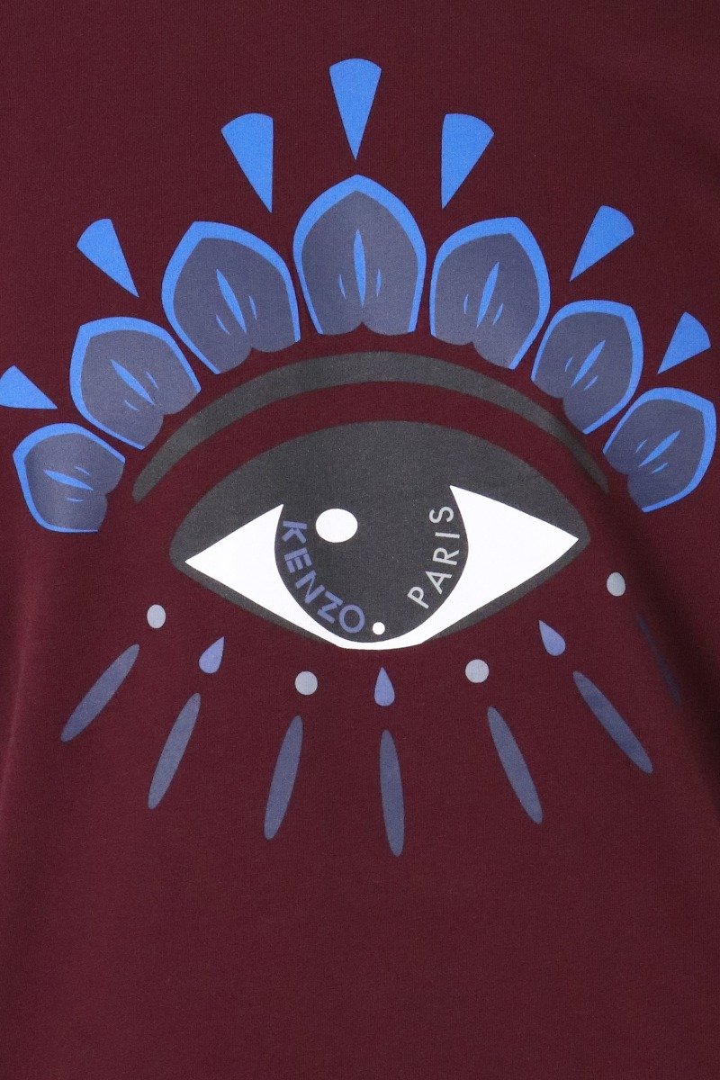 Eye T-shirt Kenzo Paris Short Sleeves Top Unisex Men Women Basic Casual 