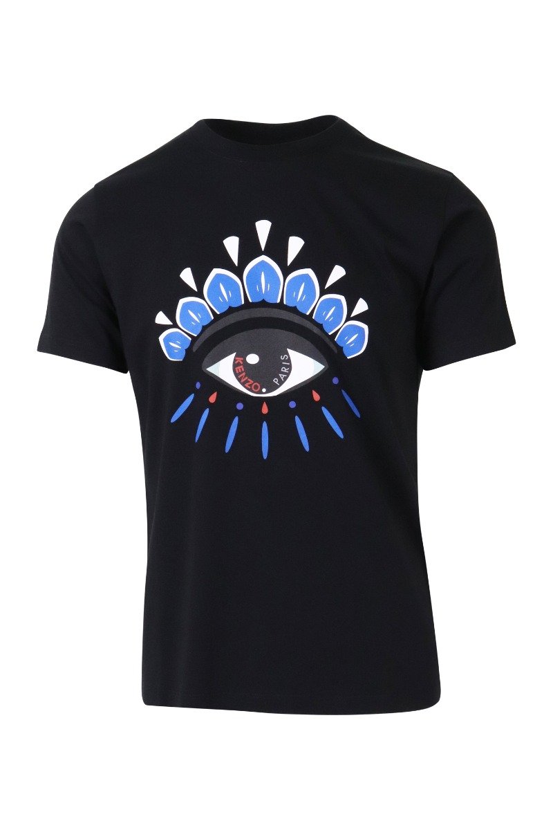 Eye T-shirt Kenzo Paris Short Sleeves Top Unisex Men Women Basic Casual 