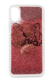 Tiger Iphone X/Xs Phone Case Kenzo Paris Accessories Fashion Lightweight Plastic Glitter Filling